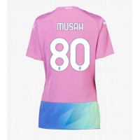 AC Milan Yunus Musah #80 3rd trikot Frauen 2023-24 Kurzarm